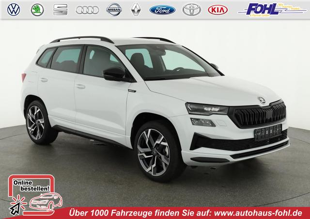 Skoda Karoq - Sportline 4x4 2.0 TDI DSG Sportline, Matrix, Teilleder, Navi, Side, 5-J. Garantie