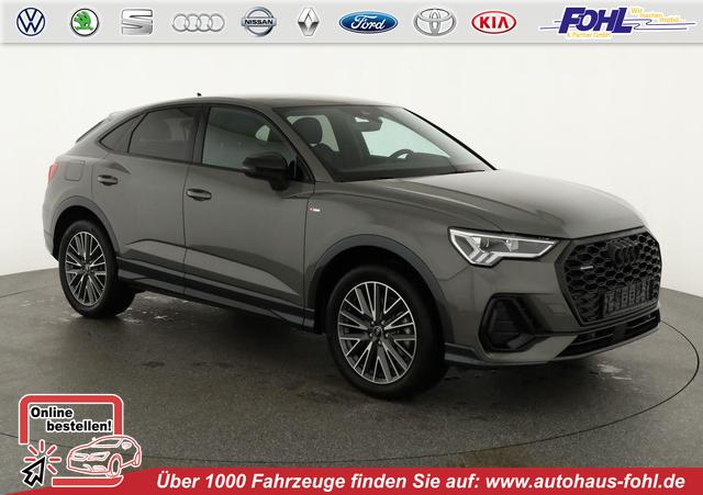 Audi Q3 Sportback - 45 TFSI quattro S line qu S-LINE, Pano, AHK, 19-Zoll, Optik schwarz, Navi, Kamera, el. Klappe