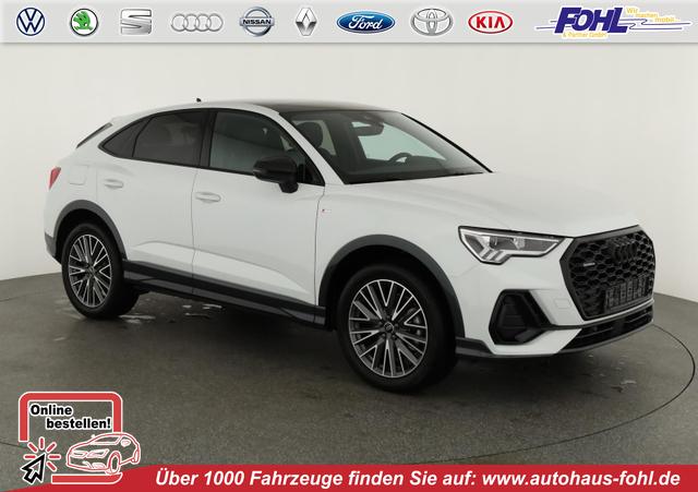 Audi Q3 Sportback - 45 TFSI quattro S line qu S-LINE, Pano, AHK, 19-Zoll, Optik schwarz, Navi, Kamera, el. Klappe, 4-J. Garantie