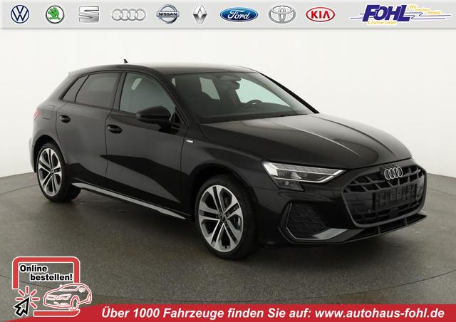 Audi A3 Sportback - 35 TFSI S line S-Tronic S-LINE, Teilleder, Kamera, ACC, Sitzheizung, 4-J Garantie