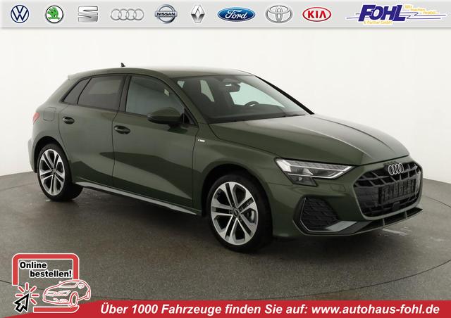 Audi A3 Sportback - 35 TFSI S line S-Tronic S-LINE, Teilleder, Kamera, ACC, Sitzheizung, 4-J Garantie