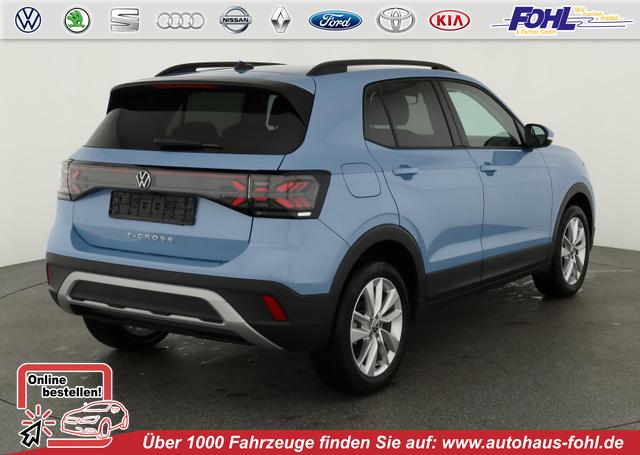 Volkswagen T-Cross - 1.0 TSI 85 kW Life DSG Life, IQ.Light, Kamera, Side, Winter, 17-Zoll