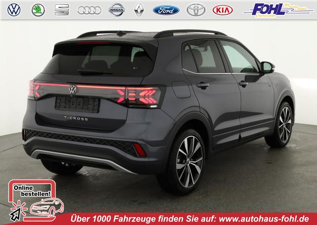 Volkswagen T-Cross - 1.5 TSI 110 kW R-Line DSG R-Line, IQ.Light, Navi, Side, Kamera, Winter, 18-Zoll