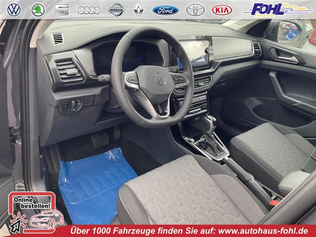 Volkswagen T-Cross - 1.5 TSI 110 kW Life DSG Life, AHK, IQ.Light, ACC, Side, Kamera, 17-Zoll, Winterpaket