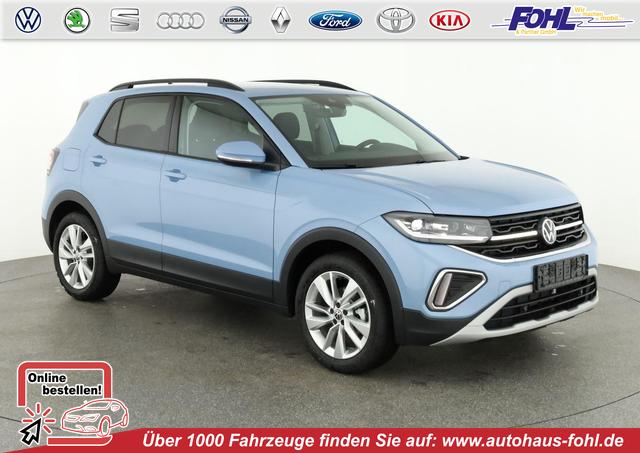 Volkswagen T-Cross - 1.0 TSI 85 kW Life DSG Life, IQ.Light, AHK, ACC, Kamera, 17-Zoll, Winterpaket