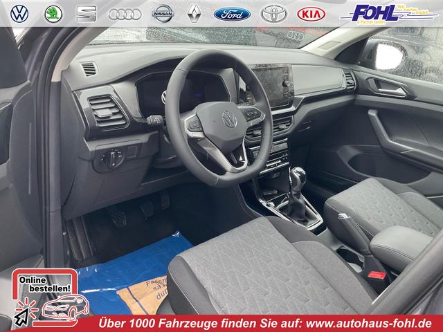 Volkswagen T-Cross - 1.0 TSI 85 kW Life Life, IQ.Light, Kamera, ACC, Side. Winter, 17-Zoll