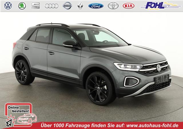 Volkswagen T-Roc - Style 1.5 TSI DSG Black Style, AHK, IQ.Light, 19-Zoll, easyOpen, Navi