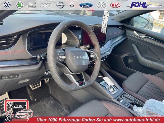 Skoda Octavia Combi - RS 2.0 TSI DSG, Sonderlackierung, AHK, 19 Zoll, Canton, el. Klappe, Navi, Matrix, sofort