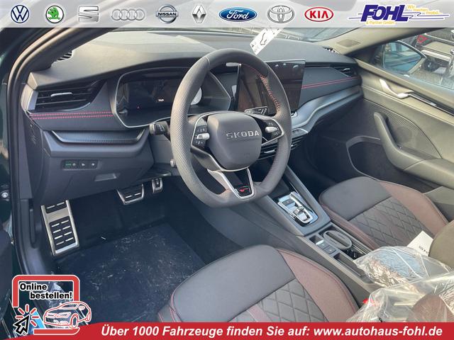 Skoda Octavia Combi - RS 2.0 TSI DSG, Sonderlackierung, AHK, 19 Zoll, Canton, el. Klappe, Navi, Matrix, sofort