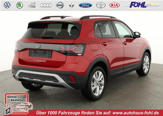 Volkswagen T-Cross - 1.0 TSI 85 kW Life DSG Life, IQ.Light, Kamera, ACC, Side, Winter, 17-Zoll