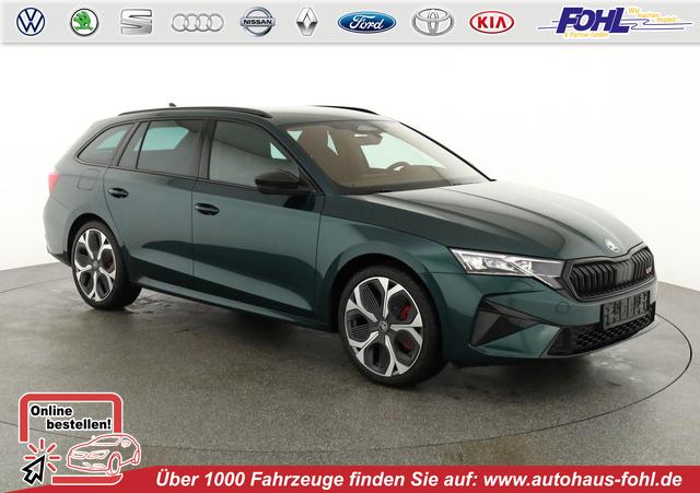 Skoda Octavia Combi - RS 2.0 TSI DSG, Sonderlackierung, AHK, 19 Zoll, Canton, el. Klappe, Navi, Matrix, sofort