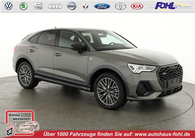 Audi Q3 Sportback - 45 TFSI quattro S line qu S-LINE, AHK, 19-Zoll, Optik schwarz, Navi, Kamera, el. Klappe