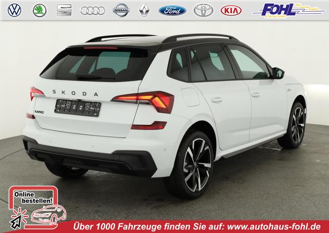Skoda Kamiq - Monte Carlo 1.5 TSI DSG Carlo, Matrix, AHK, 18-Zoll, Pano, Navi, Side, 5 J.-Garantie