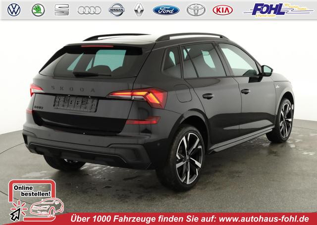 Skoda Kamiq - Monte Carlo 1.0 TSI DSG Carlo, Matrix, AHK, 18-Zoll, Pano, Navi, el.Klappe, 5 J.-Garantie