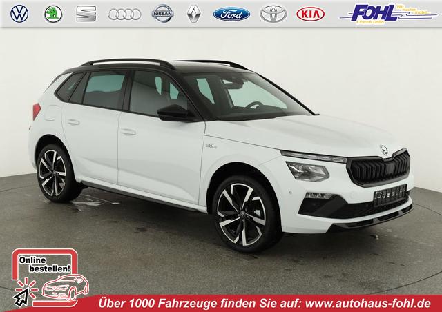 Skoda Kamiq - Monte Carlo 1.5 TSI Carlo, Matrix, AHK, 18-Zoll, Pano, Navi, el. Klappe, 5 J.-Garantie