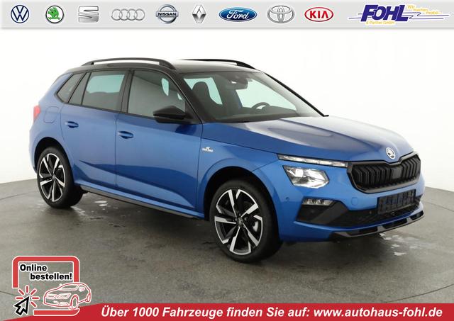 Skoda Kamiq - Monte Carlo 1.5 TSI DSG Carlo, Matrix, AHK, 18-Zoll, Pano, Navi, Side, 5 J.-Garantie