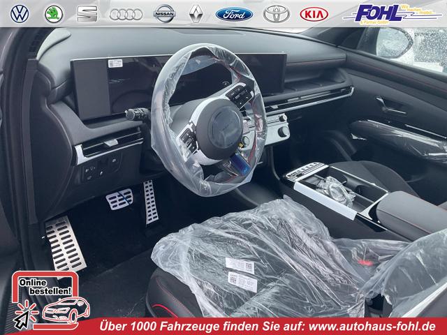 Hyundai TUCSON - N Line 2WD 1.6 T-GDI DCT N-LINE, Navi, AreaView, Side, Winter, el. Klappe, 19-Zoll, Teilleder