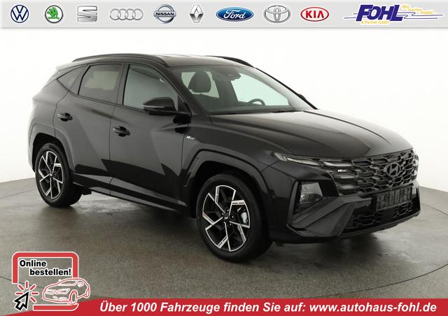 Hyundai TUCSON - N Line 2WD 1.6 T-GDI DCT N-LINE, Navi, AreaView, Side, Winter, el. Klappe, 19-Zoll, Teilleder