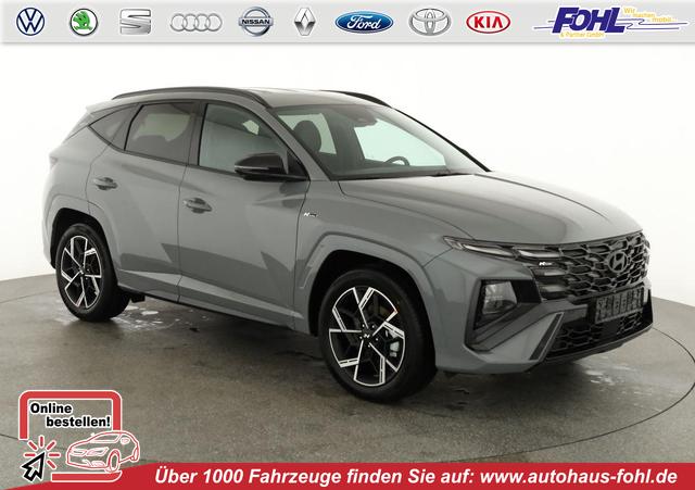 Hyundai TUCSON - N Line 2WD 1.6 T-GDI DCT N-LINE, Navi, AreaView, Side, Winter, el. Klappe, 19-Zoll, Teilleder