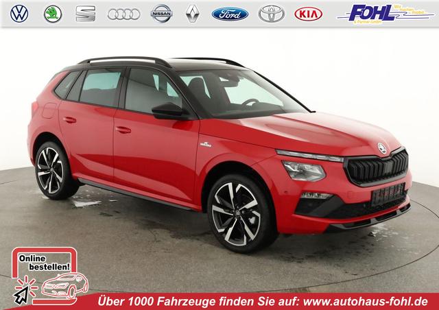 Skoda Kamiq - Monte Carlo 1.0 TSI DSG Carlo, Matrix, AHK, 18-Zoll, Pano, Navi, el.Klappe, 5 J.-Garantie