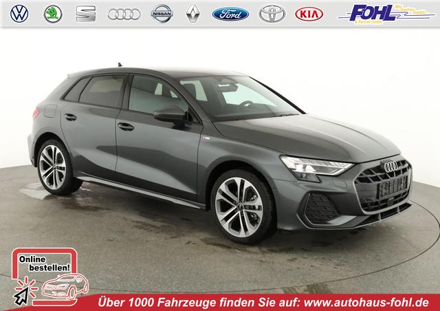 Audi A3 Sportback - TFSI 110 kW S line 35 S-Tronic S-LINE, Teilleder, Kamera, ACC, Sitzheizung, 4-J Garantie
