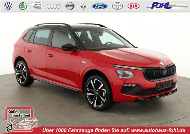 Skoda Kamiq - Monte Carlo 1.5 TSI Carlo, Matrix, AHK, 18-Zoll, Pano, Navi, el. Klappe, 5 J.-Garantie