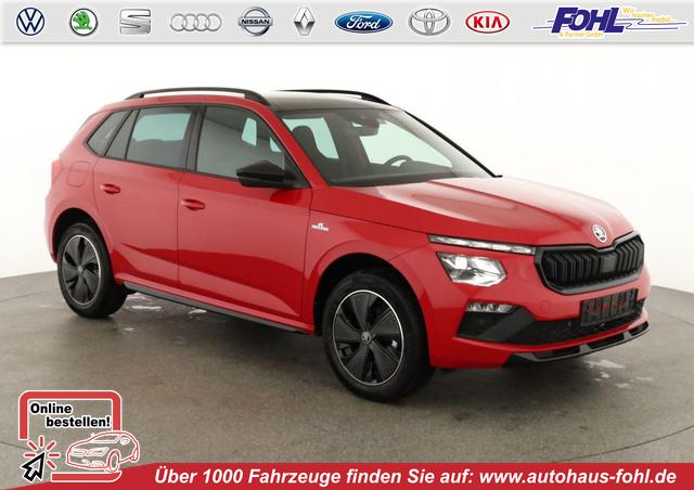 Skoda Kamiq - Monte Carlo 1.5 TSI DSG Carlo, Pano, AHK, IQ.Light, Side, Kamera, Winter, 17-Zoll
