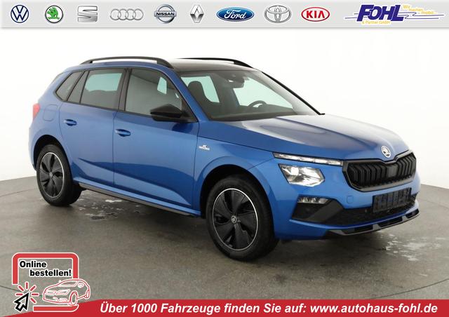 Skoda Kamiq - Monte Carlo 1.5 TSI DSG Carlo, Pano, AHK, IQ.Light, Side, Kamera, Winter, 17-Zoll
