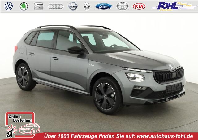 Skoda Kamiq - Monte Carlo 1.5 TSI DSG Carlo, Pano, IQ.Light, Side, Kamera, Winter, 17-Zoll