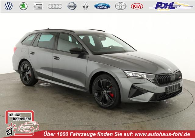 Skoda Octavia Combi - 2.0 TSI 195 kW RS DSG, Pano, AHK, Navi, Matrix, Side, Winter, 5 J.-Garantie