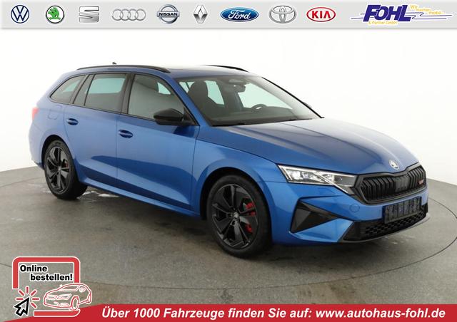 Skoda Octavia Combi - 2.0 TSI 195 kW RS DSG, Pano, AHK, Navi, Matrix, Side, Winter, 5 J.-Garantie