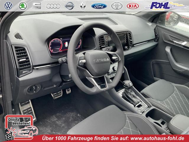 Skoda Karoq - Sportline 1.5 TSI DSG Sportline, AHK, Navi, Matrix, Kamera, el. Klappe, 5-J. Garantie