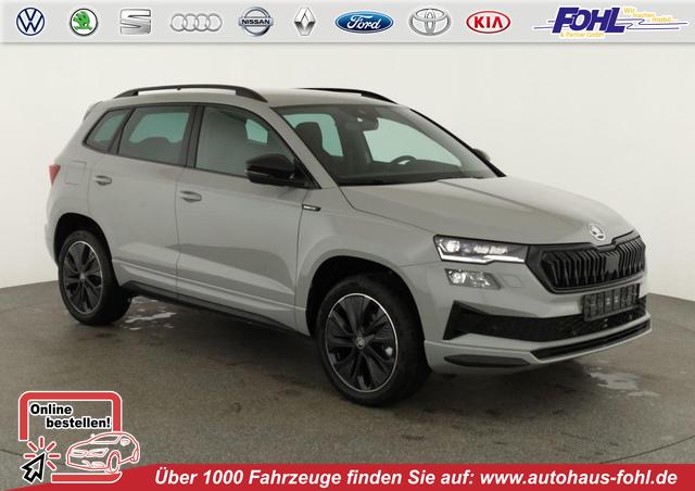Skoda Karoq - Sportline 1.5 TSI DSG Sportline, AHK, Navi, Matrix, Kamera, el. Klappe, 5-J. Garantie