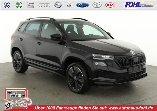 Skoda Karoq - Sportline 1.5 TSI DSG Sportline, AHK, Navi, Matrix, Kamera, el. Klappe, 5-J. Garantie