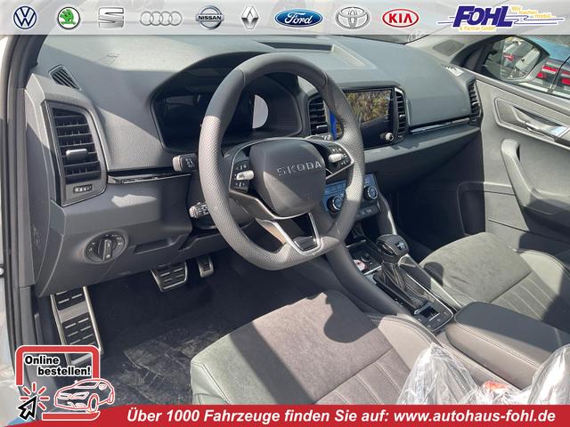 Skoda Karoq - Sportline 1.5 TSI DSG Sportline, Pano, AHK, Navi, Matrix, Side, Winter, 5 J.-Garantie