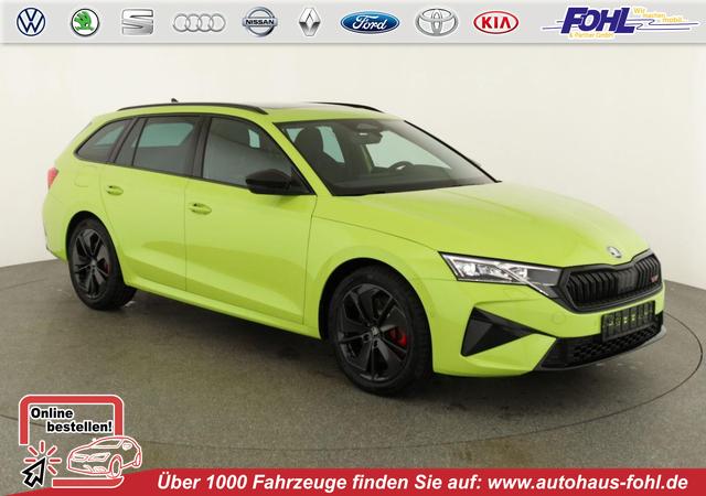Skoda Octavia Combi - 2.0 TSI 195 kW RS DSG, Pano, AHK, Navi, Matrix, Side, Winter, 5 J.-Garantie