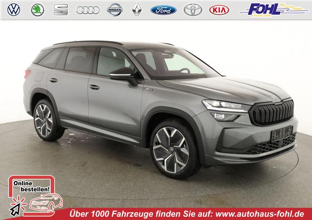 Skoda Kodiaq - 2.0 TDI 142 kW 4x4 Sportline DSG Sportline, 7-Sitzer, AHK, FS-beheizbar, Matrix, el. Klappe, 20-Zoll