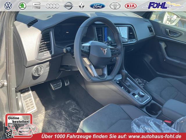 Cupra Ateca - Basis 1.5 TSI DSG, AHK, Navi, Kamera, el. Klappe, Winter, 19-Zoll, 5 J.-Garantie