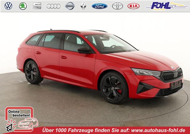 Skoda Octavia Combi - 2.0 TSI 195 kW RS DSG, Pano, AHK, Navi, Matrix, Side, Winter, 5 J.-Garantie