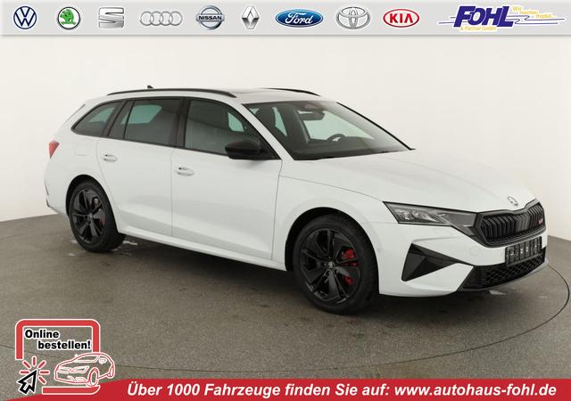 Skoda Octavia Combi - 2.0 TSI 195 kW RS DSG, Pano, Standheizung, AHK, Navi, Matrix, Canton, Side, Winter, 5 J.-Garantie