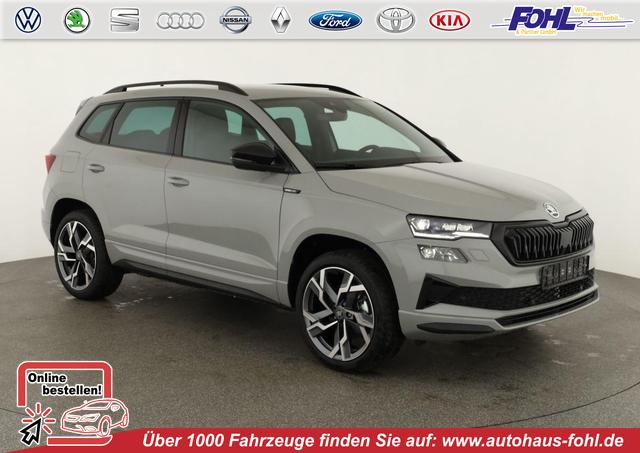 Skoda Karoq - Sportline 4x4 2.0 TSI DSG Sportline, AHK, Navi, Matrix, Side, Winter, 5 J.-Garantie