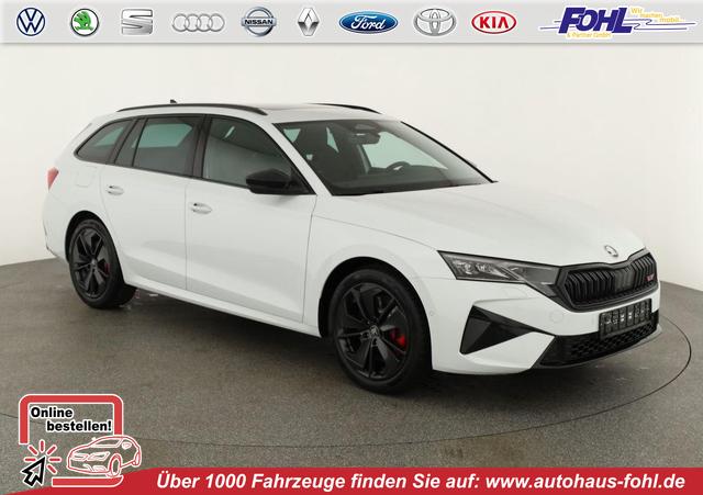 Skoda Octavia Combi - 2.0 TSI 195 kW RS DSG, Pano, AHK, Navi, Matrix, Side, Winter, 5 J.-Garantie