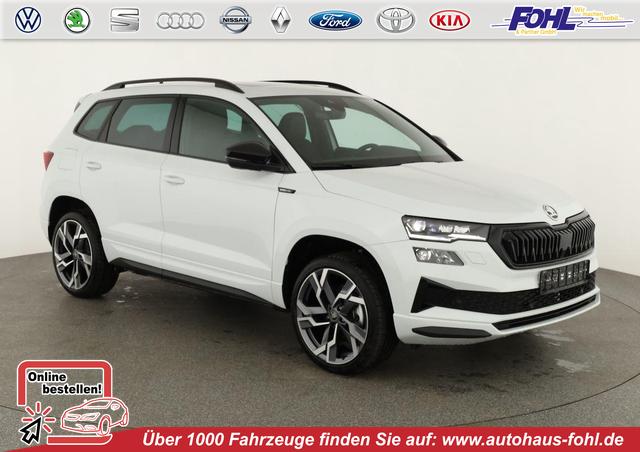 Skoda Karoq - Sportline 1.5 TSI DSG Sportline, Pano, AHK, Navi, Matrix, Side, Winter, 5 J.-Garantie