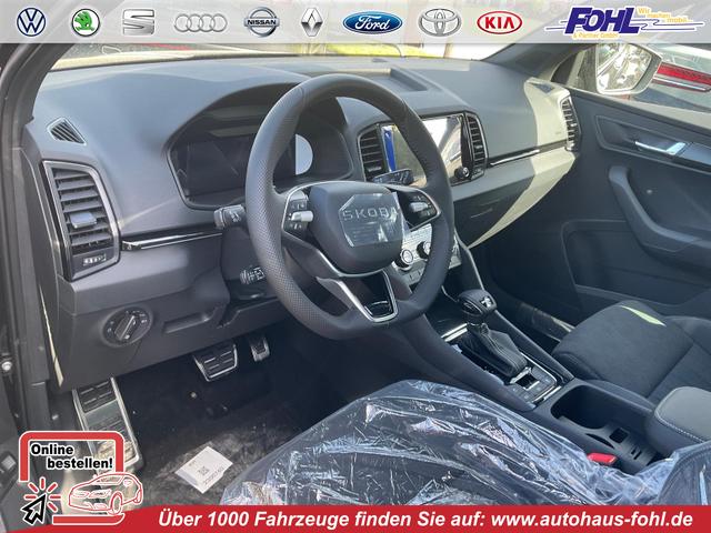 Skoda Karoq - Sportline 1.5 TSI DSG Sportline, AHK, Navi, Matrix, Side, el. Klappe, Winter, 5 J.-Garantie