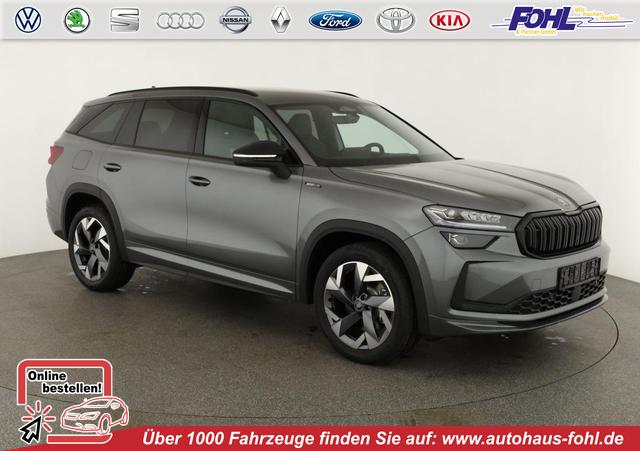 Skoda Kodiaq - 2.0 TDI 142 kW 4x4 Sportline DSG Sportline, AHK, Navi, Matrix, el. Klappe, Side, Winter, 19-Zoll