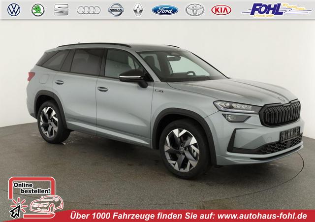 Skoda Kodiaq - 2.0 TDI 142 kW 4x4 Sportline DSG Sportline, AHK, Navi, Matrix, el. Klappe, Side, Winter, 19-Zoll