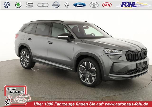 Skoda Kodiaq - 2.0 TSI 150 kW 4x4 Sportline DSG Sportline, AHK, Navi, FS-beheizbar, Matrix, el. Klappe, 20-Zoll, 5 J.-Garantie
