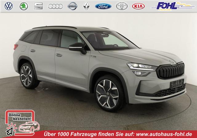 Skoda Kodiaq - 2.0 TSI 150 kW 4x4 Sportline DSG Sportline, AHK, Navi, FS-beheizbar, Matrix, el. Klappe, 20-Zoll, 5 J.-Garantie