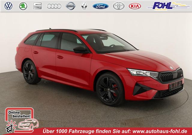 Skoda Octavia Combi - 2.0 TSI 195 kW RS DSG, Pano, Standheizung, AHK, Navi, Matrix, Canton, Side, Winter, 5 J.-Garantie