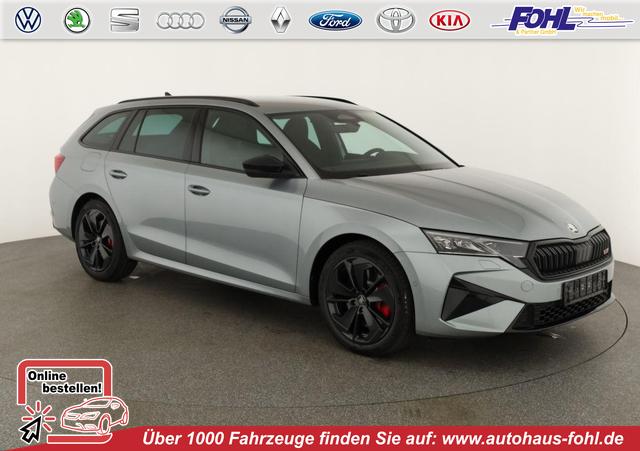Skoda Octavia Combi - 2.0 TSI 195 kW RS DSG, Standheizung, AHK, Navi, Matrix, Side, Winter, 5 J.-Garantie